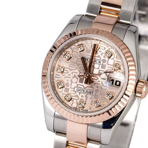 rolex rose gold femme|rose gold rolex women's.